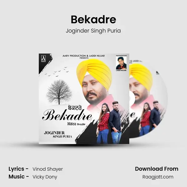 Bekadre - Joginder Singh Puria album cover 