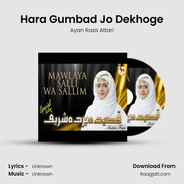 Hara Gumbad Jo Dekhoge - Ayan Raza Attari mp3 song