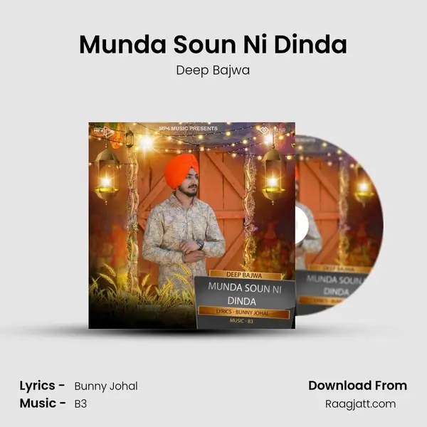 Munda Soun Ni Dinda - Deep Bajwa album cover 