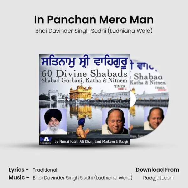 In Panchan Mero Man - Bhai Davinder Singh Sodhi (Ludhiana Wale) album cover 