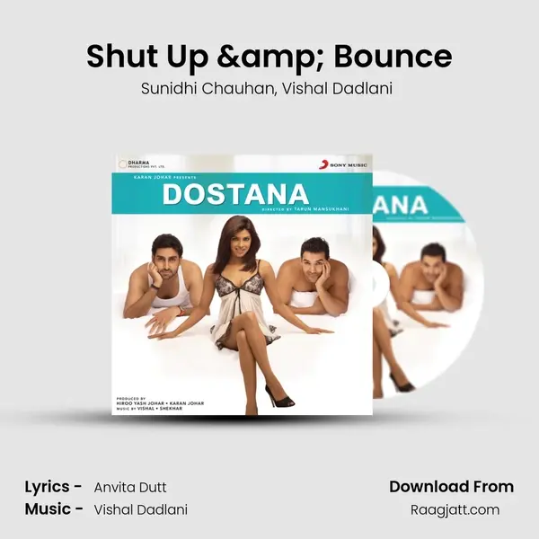 Shut Up & Bounce - Sunidhi Chauhan album cover 