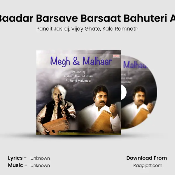 Raga - Gaud Malhar - Baadar Barsave Barsaat Bahuteri Aali - Ektaal - DrutAali -  mp3 song