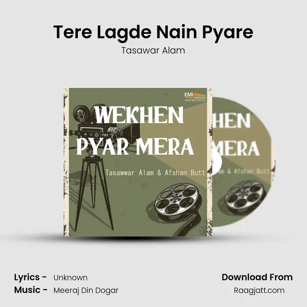 Tere Lagde Nain Pyare - Tasawar Alam album cover 