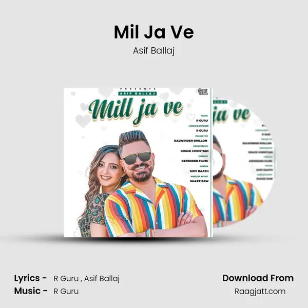 Mil Ja Ve - Asif Ballaj album cover 