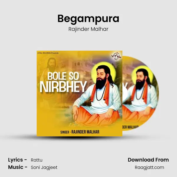 Begampura - Rajinder Malhar album cover 