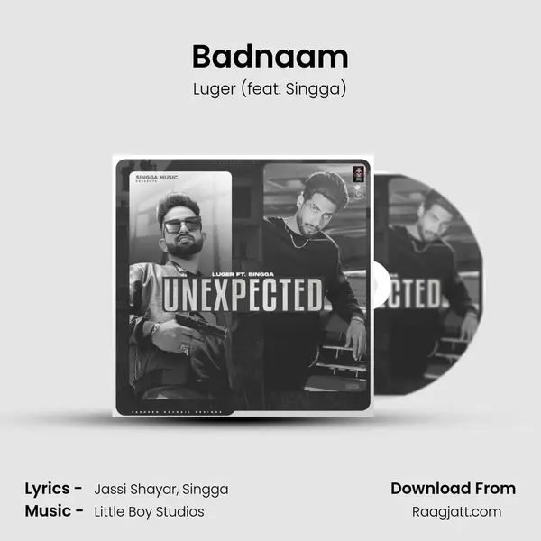 Badnaam - Luger (feat. Singga) album cover 