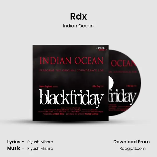 Rdx - Indian Ocean album cover 