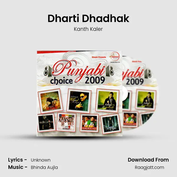 Dharti Dhadhak - Kanth Kaler album cover 