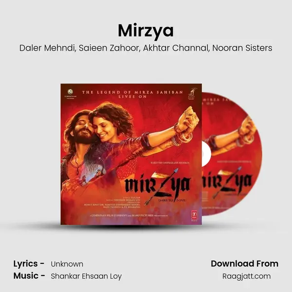 Mirzya mp3 song