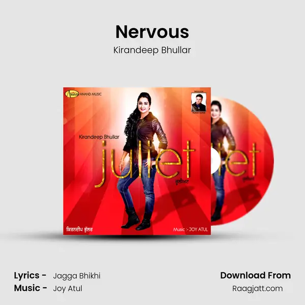 Nervous - Kirandeep Bhullar album cover 