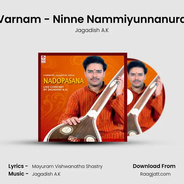 Varnam - Ninne Nammiyunnanura - Jagadish A.K album cover 