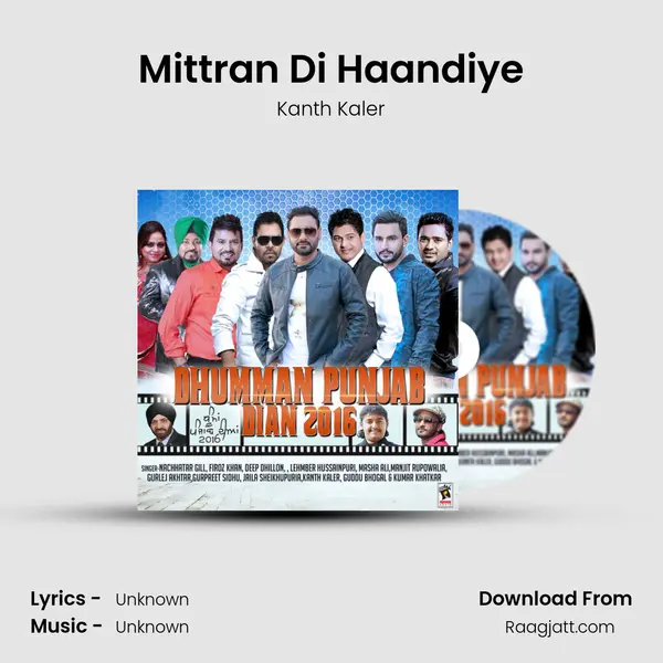 Mittran Di Haandiye - Kanth Kaler album cover 