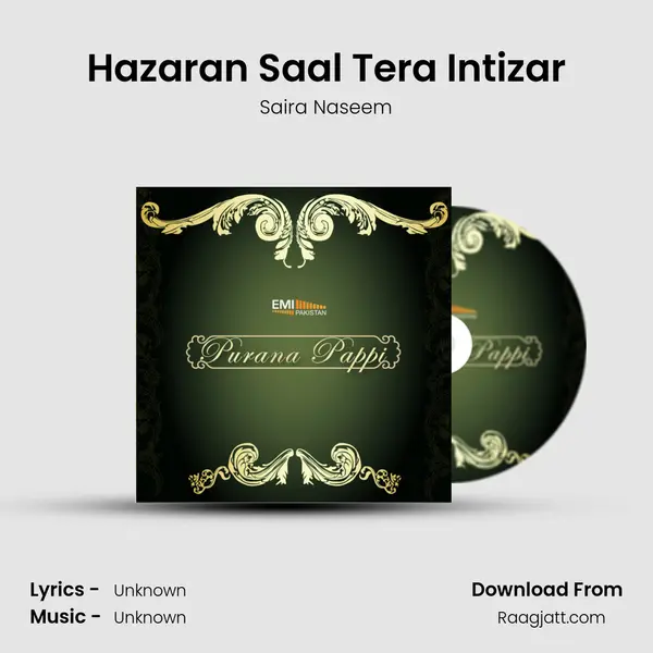 Hazaran Saal Tera Intizar mp3 song