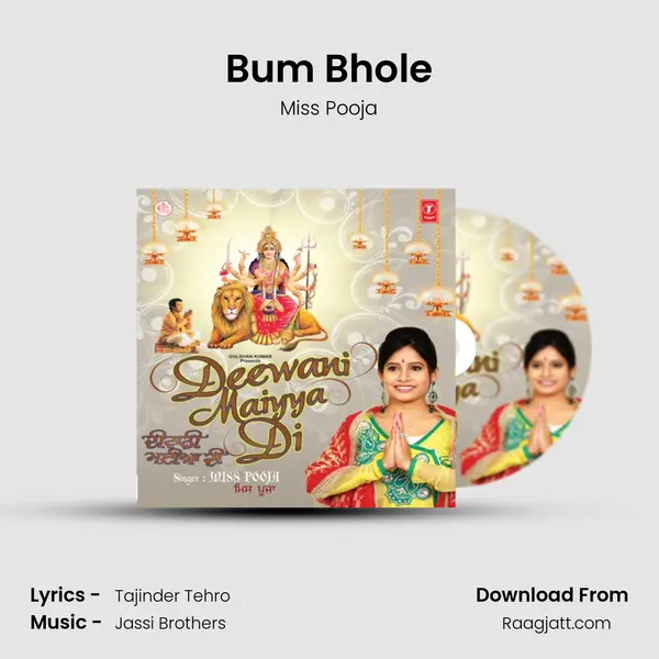 Bum Bhole - Miss Pooja album cover 