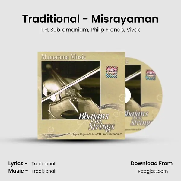 Traditional - Misrayaman - T.H. Subramaniam album cover 