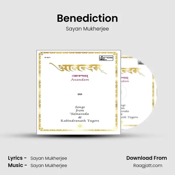 Benediction - Sayan Mukherjee album cover 