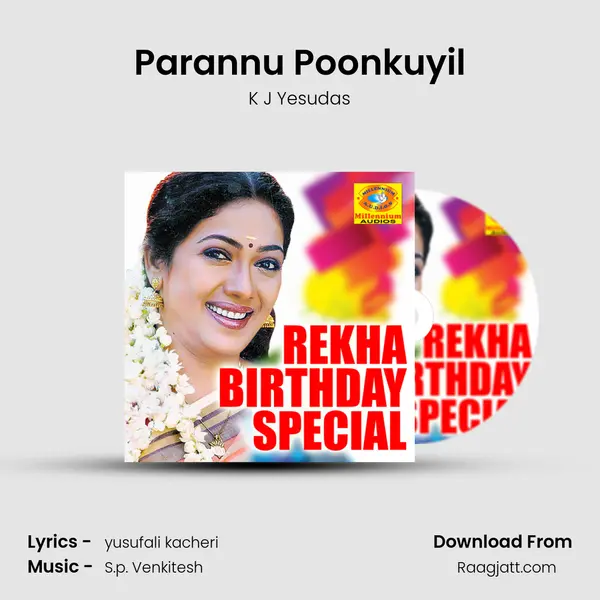 Parannu Poonkuyil - K J Yesudas album cover 