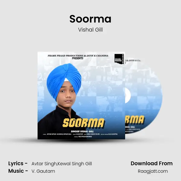 Soorma - Vishal Gill album cover 