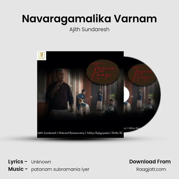 Navaragamalika Varnam - Ajith Sundaresh album cover 