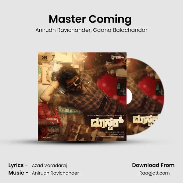 Master Coming (Kannada) - Anirudh Ravichander album cover 