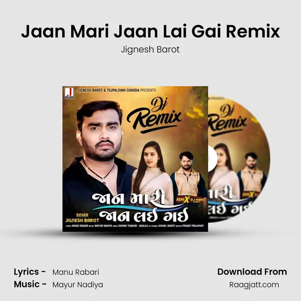 Jaan Mari Jaan Lai Gai Remix - Jignesh Barot album cover 