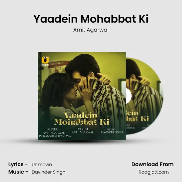 Yaadein Mohabbat Ki - Amit Agarwal album cover 