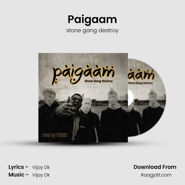 Paigaam - stone gang destroy album cover 