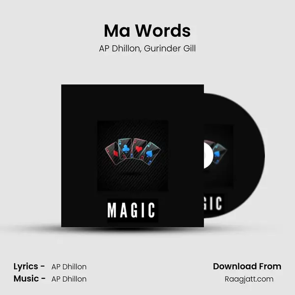 Ma Words - AP Dhillon album cover 