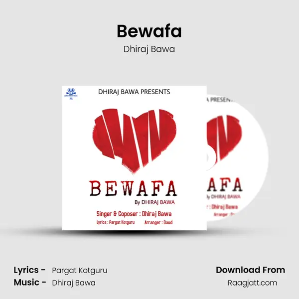 Bewafa - Dhiraj Bawa album cover 