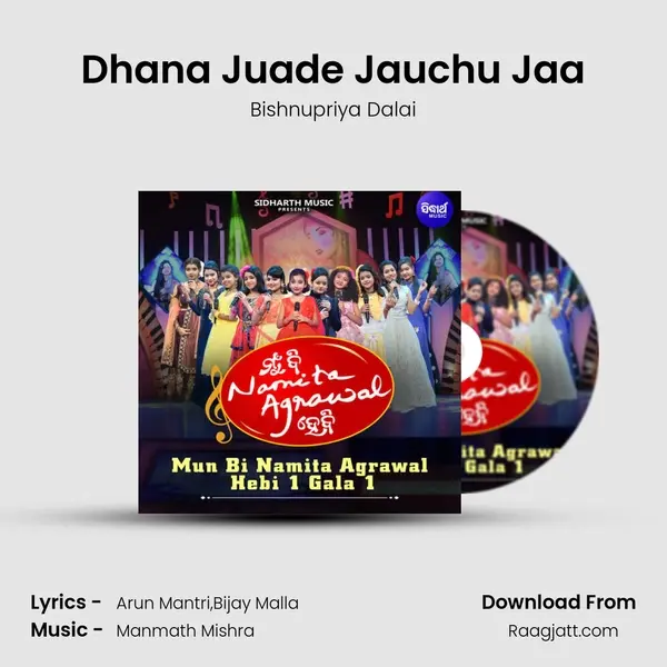 Dhana Juade Jauchu Jaa - Bishnupriya Dalai album cover 