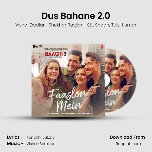 Dus Bahane 2.0 - Vishal Dadlani album cover 