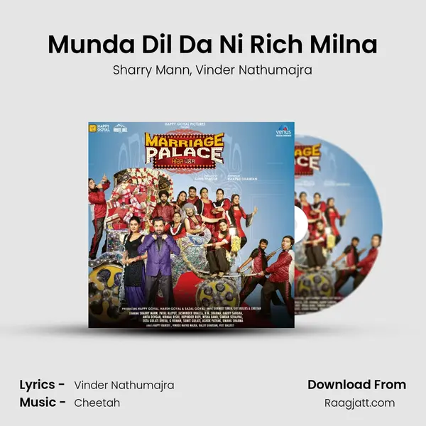 Munda Dil Da Ni Rich Milna - Sharry Mann album cover 