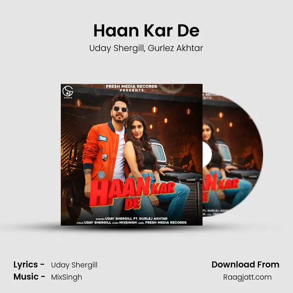 Haan Kar De - Uday Shergill album cover 