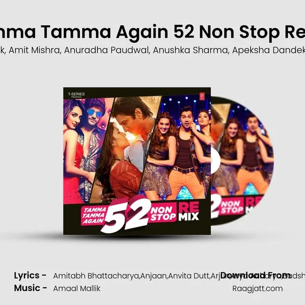 Tamma Tamma Again 52 Non Stop Remix - Arya Acharya album cover 