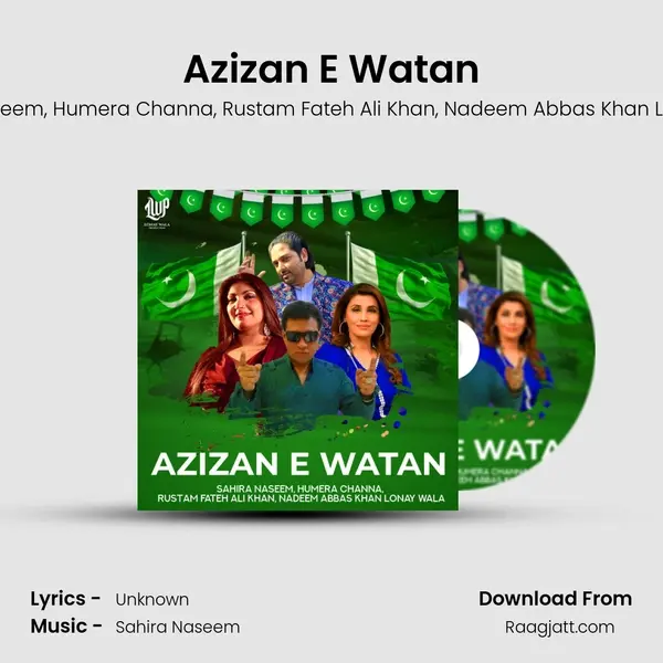 Azizan E Watan - Sahira Naseem album cover 