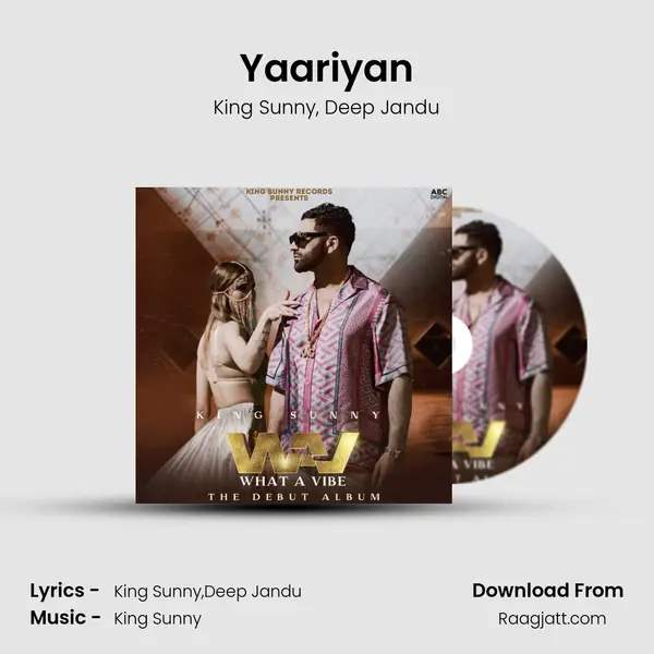 Yaariyan - King Sunny album cover 