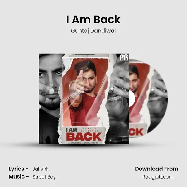 I Am Back - Guntaj Dandiwal album cover 