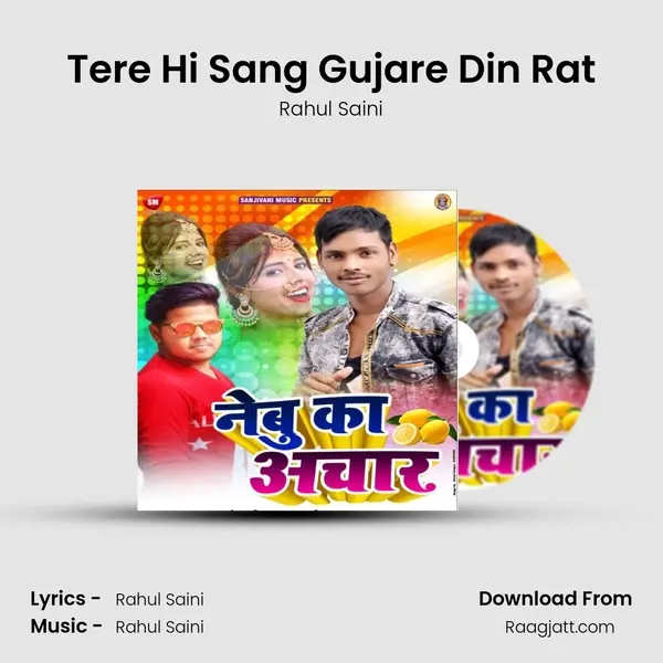 Tere Hi Sang Gujare Din Rat - Rahul Saini album cover 