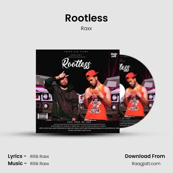 Rootless - Raxx album cover 