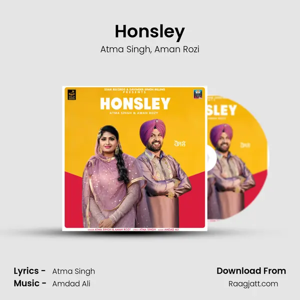 Honsley - Atma Singh album cover 