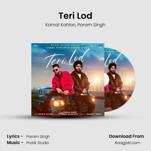 Teri Lod - Kamal Kahlon album cover 