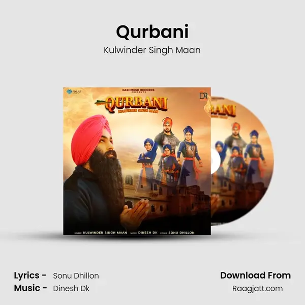 Qurbani - Kulwinder Singh Maan album cover 