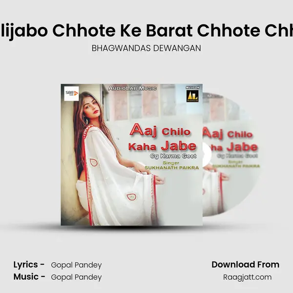 Chalijabo Chhote Ke Barat Chhote Chhote - BHAGWANDAS DEWANGAN album cover 