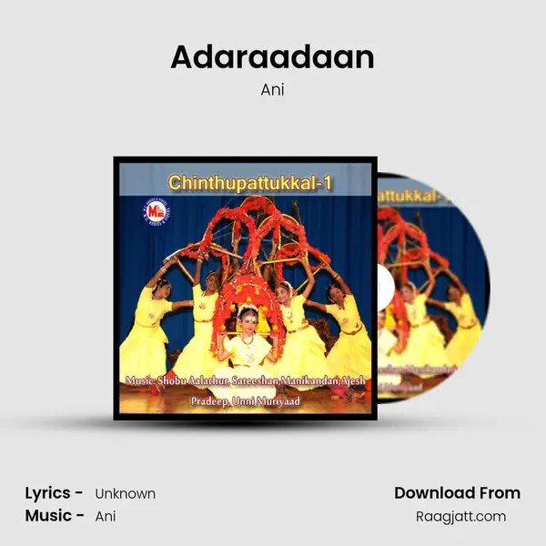 Adaraadaan - Ani album cover 