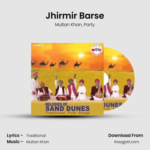 Jhirmir Barse - Multan Khan album cover 