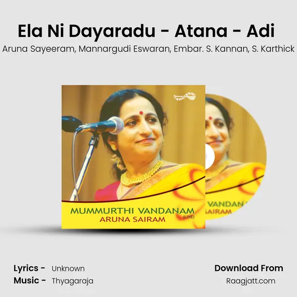 Ela Ni Dayaradu - Atana - Adi (Live) mp3 song