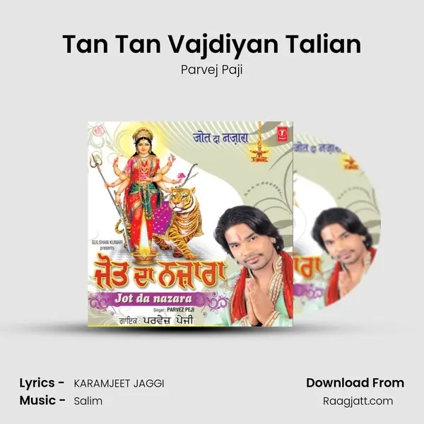 Tan Tan Vajdiyan Talian - Parvej Paji album cover 