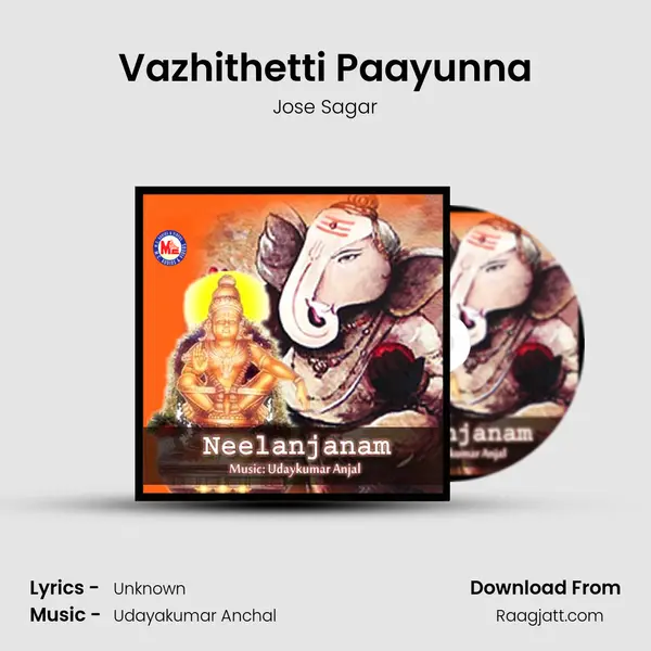 Vazhithetti Paayunna - Jose Sagar album cover 