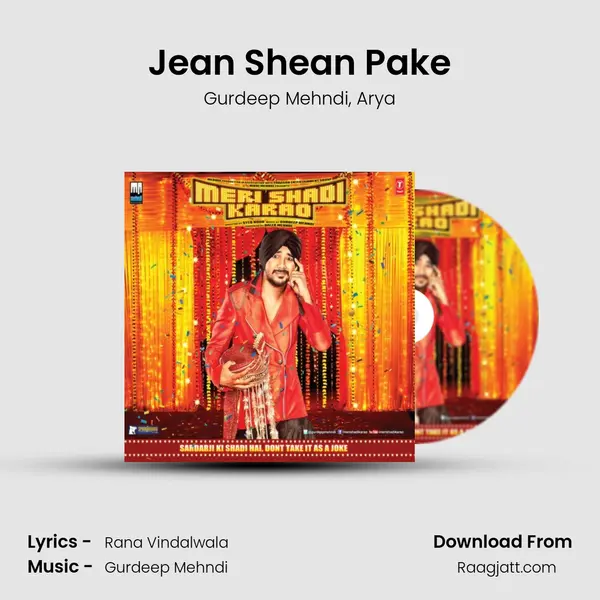 Jean Shean Pake - Gurdeep Mehndi album cover 