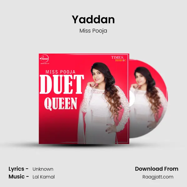 Yaddan - Miss Pooja album cover 